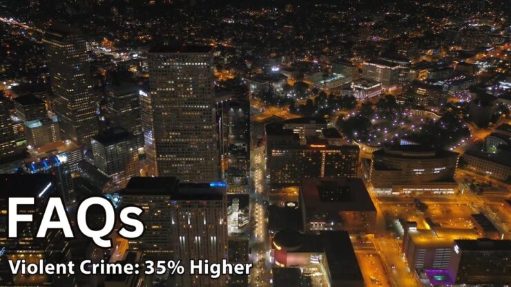 crime rates compare between Colorado Springs and Denver