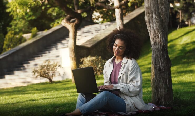 online studies and outdoor activities